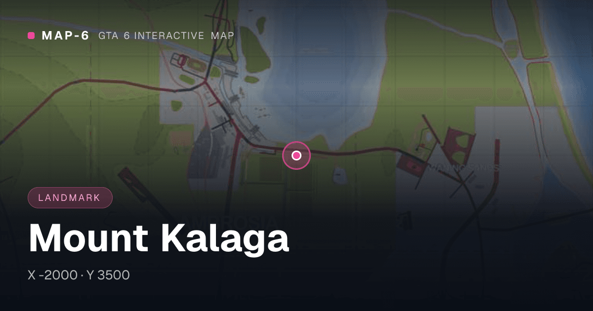 Mount Kalaga wilderness hub on Map-6