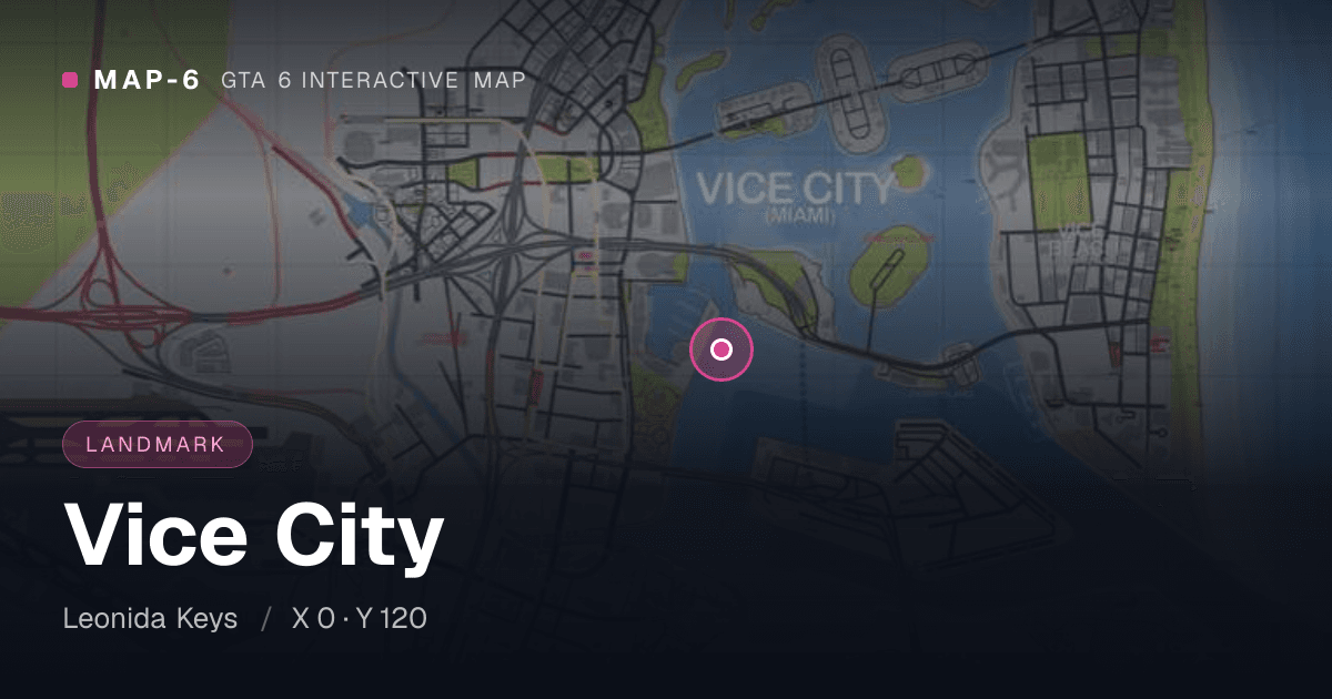 Vice City on Map-6