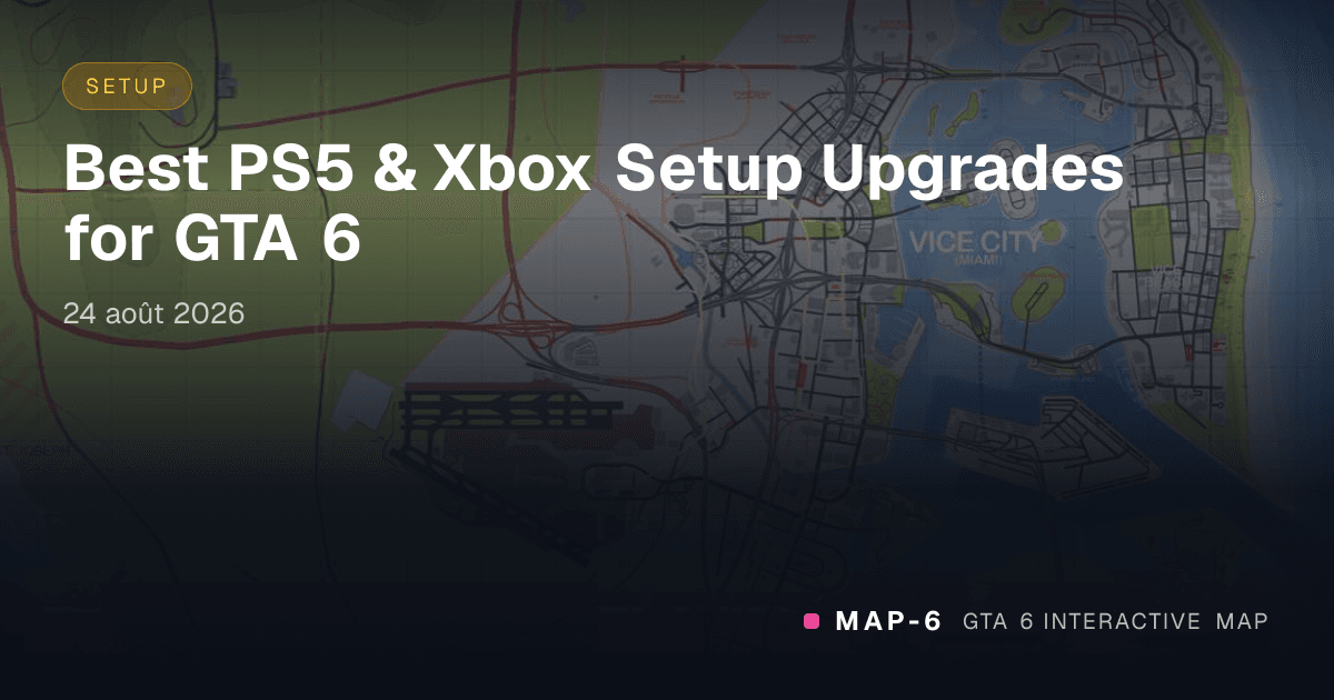 Best PS5 & Xbox Setup Upgrades for GTA 6